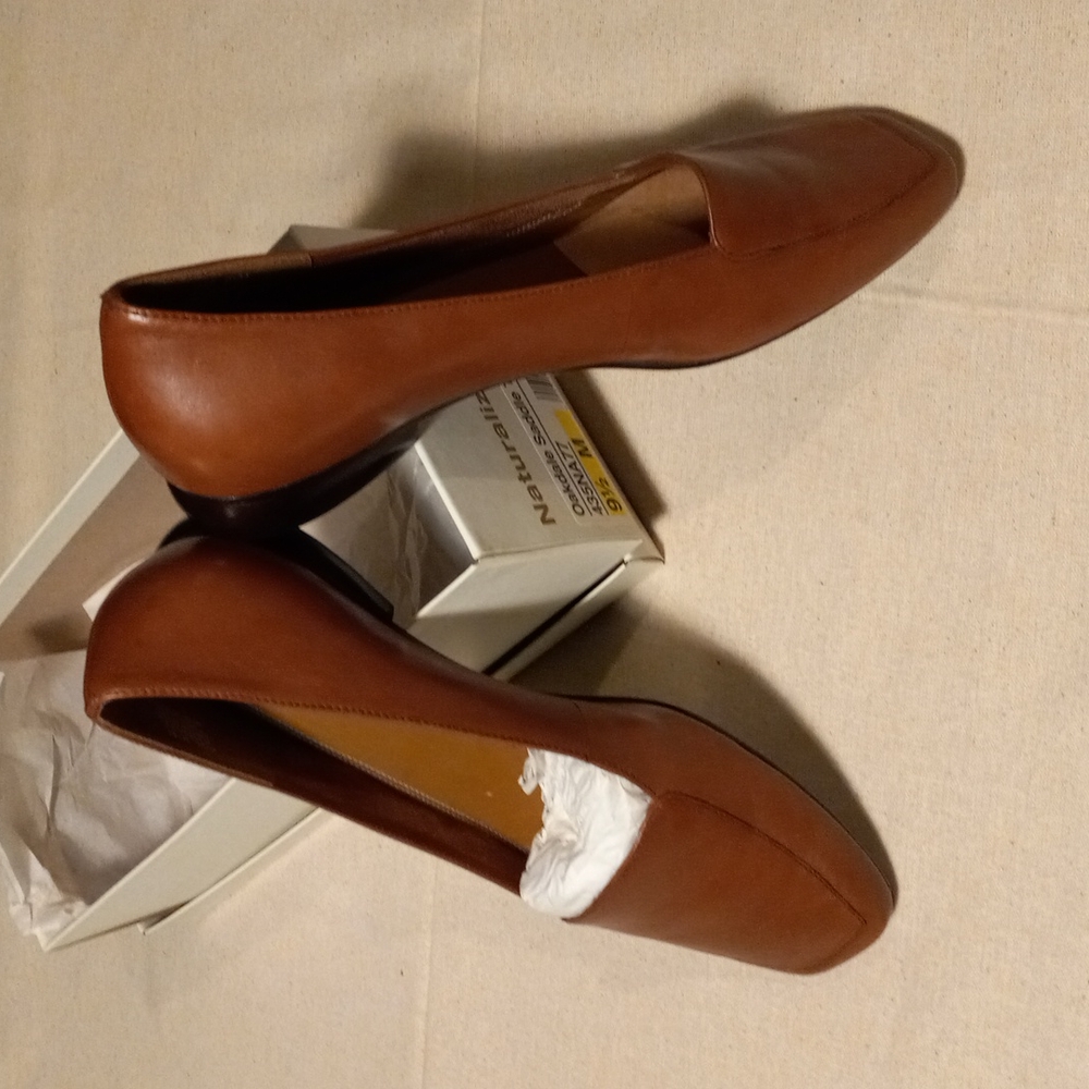 🥿Tan Leather Loafers 🥿